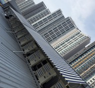 중구어닝,중구,접이식어닝,수동어닝,시공